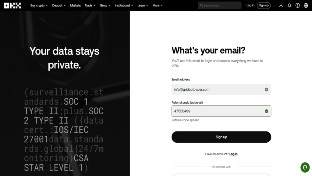 How to Create and Verify Your OKX Account (2026 Guide) Enter your email address
